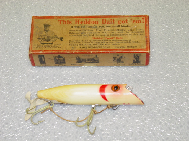 1324.HEDDON Head-on Basser Vintage Lures - Basser